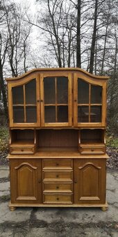 Rustikální masivní příborník - 2