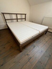 Zánovní postel Ikea s roštem, 160x200 cm - 2