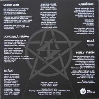 Šanov I – Music War (LP - red vinyl) - 2