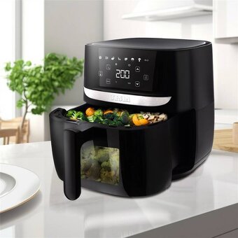 Fritéza horkovzdušná Tesla AirCook Q55 XL Pro černá - 2