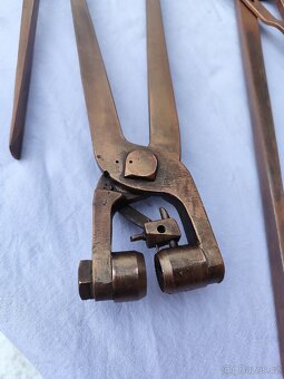 Historické sklářské kleště - 2