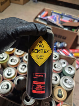 Plechovky od Energy Drinků Semtex - 2 - 2