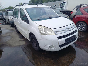 Citroen Berlingo 1.6 HDI 16V ( 9H01 ) 80kW r.2009 bílá na ná - 2