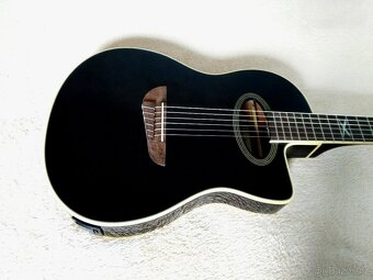 EKO guitars NXT N100e 4/4 BLK Klasická gitara s elektronikou - 2