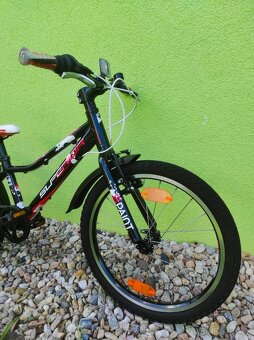 Značkové dětské kolo SUPERIOR 20" (černá/červená) - 2
