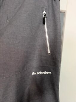 Šedé snowboardové kalhoty Horsefeathers Avril - 2
