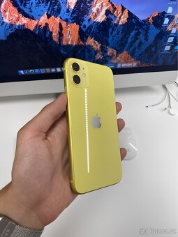 iPhone 11 Yellow BATERIE 100% TOP - 2