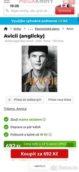 Avicii kniha - 2