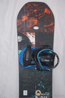 Snowboard / Prkno Burton RADIUS + vázání - 2