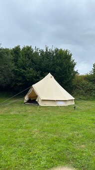 Glamping stan bavlněný stan 5 m - 2