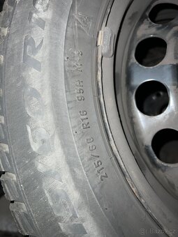 Plechové Zimní disky s pneu 5x112 - 2