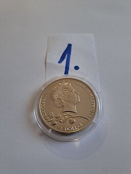 Stříbrná investiční mince Český Lev 2017 - 2