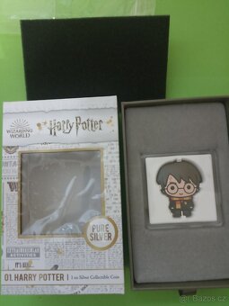 Stříbrné mince serie Harry Potter  - Chibi mince - 2