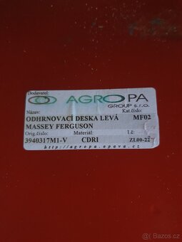 Odhrnovačka MASSEY FERGUSON - 2