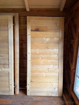 Drevená palubková vrata a dveře - 2