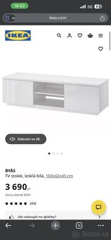 TV Stolek (Ikea/Byäs) - 2
