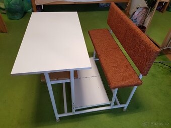 Prodám dětský stůl,lavici - 2