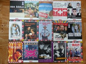 DVD filmy různé přes 130 ks české i cizí - poštovné 30,-  - 2