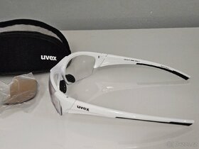 UVEX Blaze lll White Black/Mirror Silver Cyklistické brýle - 2