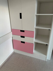 Dívčí/dětská patrová postel IKEA STUVA + skřín - 2