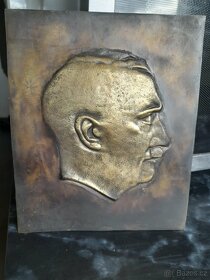 Plaketa Adolf Hitler darovací - 2