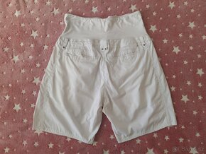 Těhotenská plátěné kraťasy H&M 40 - 2