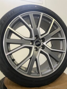 Original letní alu Audi A6 S6 C8 4K r20 + Pirelli 255/40/20 - 2