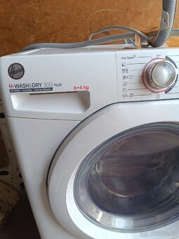 Prodám pračku se sušickou zn. HOOVER, drobná závada - 2
