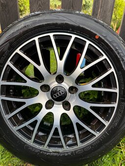 Hliníková kola 5x112 včetně pneu 205/55 R16 - 2