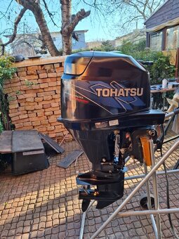 Lodní motor Tohatsu MFS30B (30HP) + nová plynová páka - 2