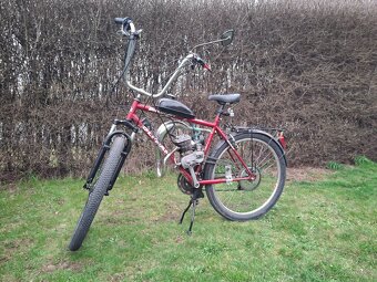 Motokolo 80cc s vozíkem - 2