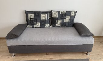 Válenda s úložným prostorem a polohovací matrací š.90cm - 2