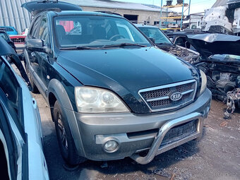 Kia Sorento 2.5 CRDi 4WD ( D4CB ) 103kW r.2003 černá na náhr - 2