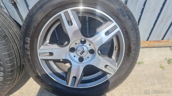 AEZ Tacana 16" 4x100, 7J, ET45 s pneu Goodyear Efficient - 2