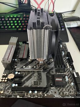 MSI B250M Mortar + Intel i7-7700 + SilentiumPC Fera 3 - 2