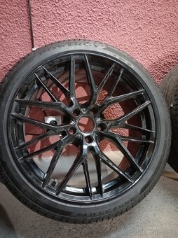 Alu Raederwerk RW0.1 Black 19" s pneu 235+255/35 - 2
