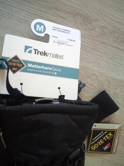 Nepromokavé, zateplené rukavice TrekMates Materhorn GTX - 2