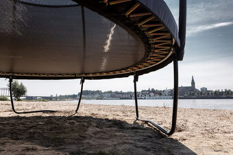 Trampolína BERG Champion Regular 380 + Ochranná síť DELUXE - 2