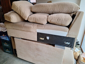 Sedací souprava Tokio maxi, tvar U, béžová - 2