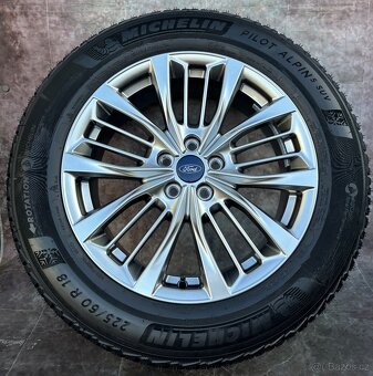 Originální Alu kola Ford Kuga 225/60/18 100%STAV - 2