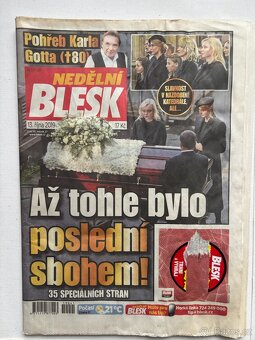 Karel Gott - vzpomínková vydání po smrti zpěváka 2019 - 2