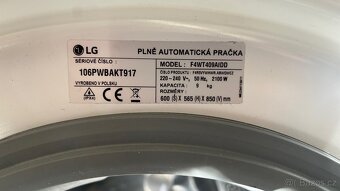 Pračka LG F4WT409AIDD - 2