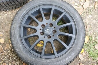 černá Aluett R15 alu Skoda VW Seat Audi zimní pneu 5x100 - 2