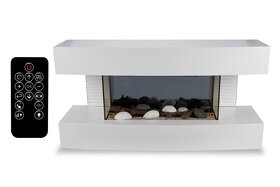 Elektrická krbová kamna na stěnu - 2