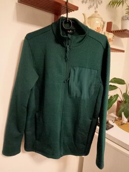 Zelená mikina pánská i dámská, nová bez visačky - 2