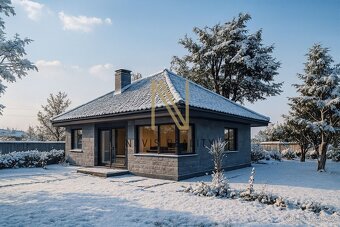 Moderní přízemní dům 2+kk (50,4 m²) na pozemku 670 m² – Stud - 2