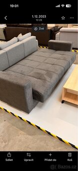 Rozkládací pohovka s úložným prostorem - 2