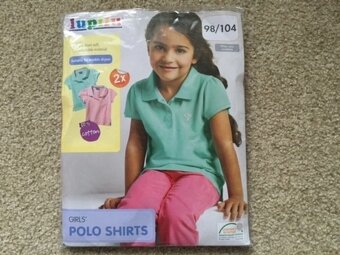 NOVÁ polo trička holčičku vel. 98/104 (2-4 roky) - 2