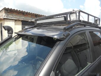 Mitsubishi L200 windshield deflector front spoiler Sun visor - 2