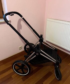 Podvozek, rám Cybex Priam chrome black 4.0 - 2